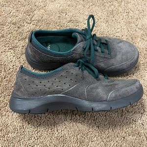 Dansko Gray Suede Sneakers Women’s Shoes